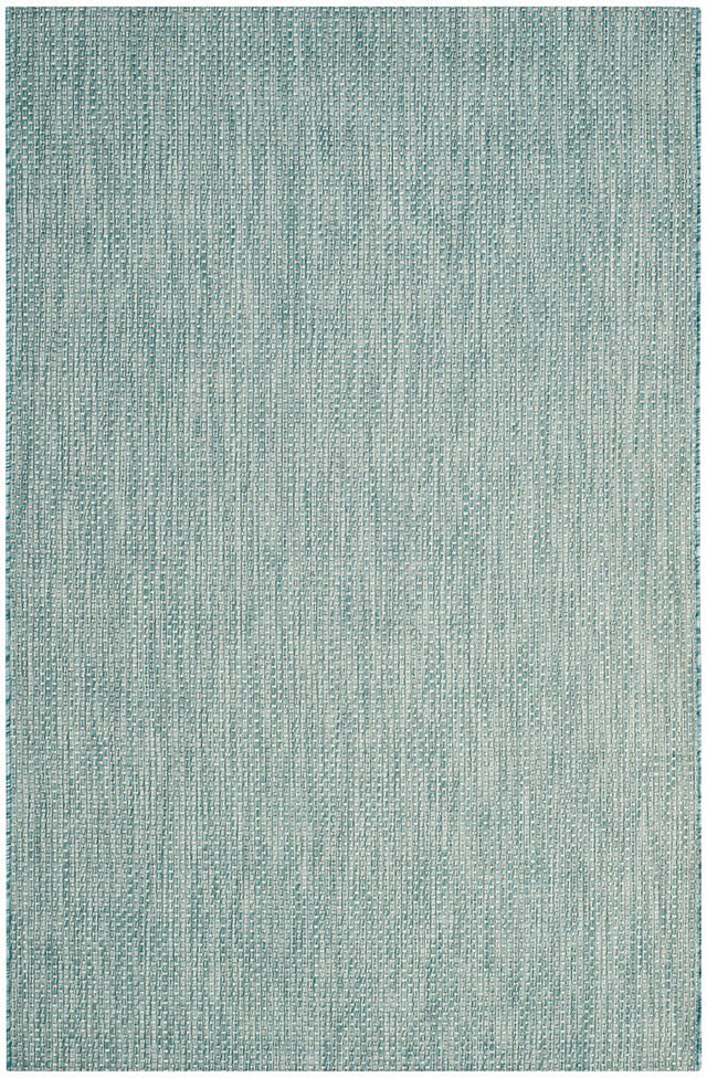 Safavieh Courtyard Cy8521 - 37121 Aqua / Grey Rugs - Safavieh - cy8521 - 37121 - 7sq