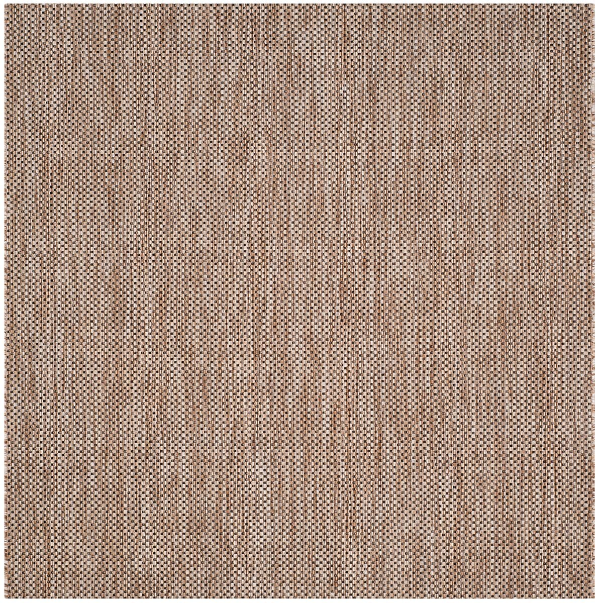Safavieh Courtyard Cy8521 - 37312 Natural / Black Rugs - Safavieh - cy8521 - 37312 - 5sq