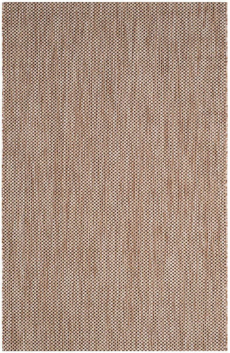 Safavieh Courtyard Cy8521 - 37312 Natural / Black Rugs - Safavieh - cy8521 - 37312 - 7sq