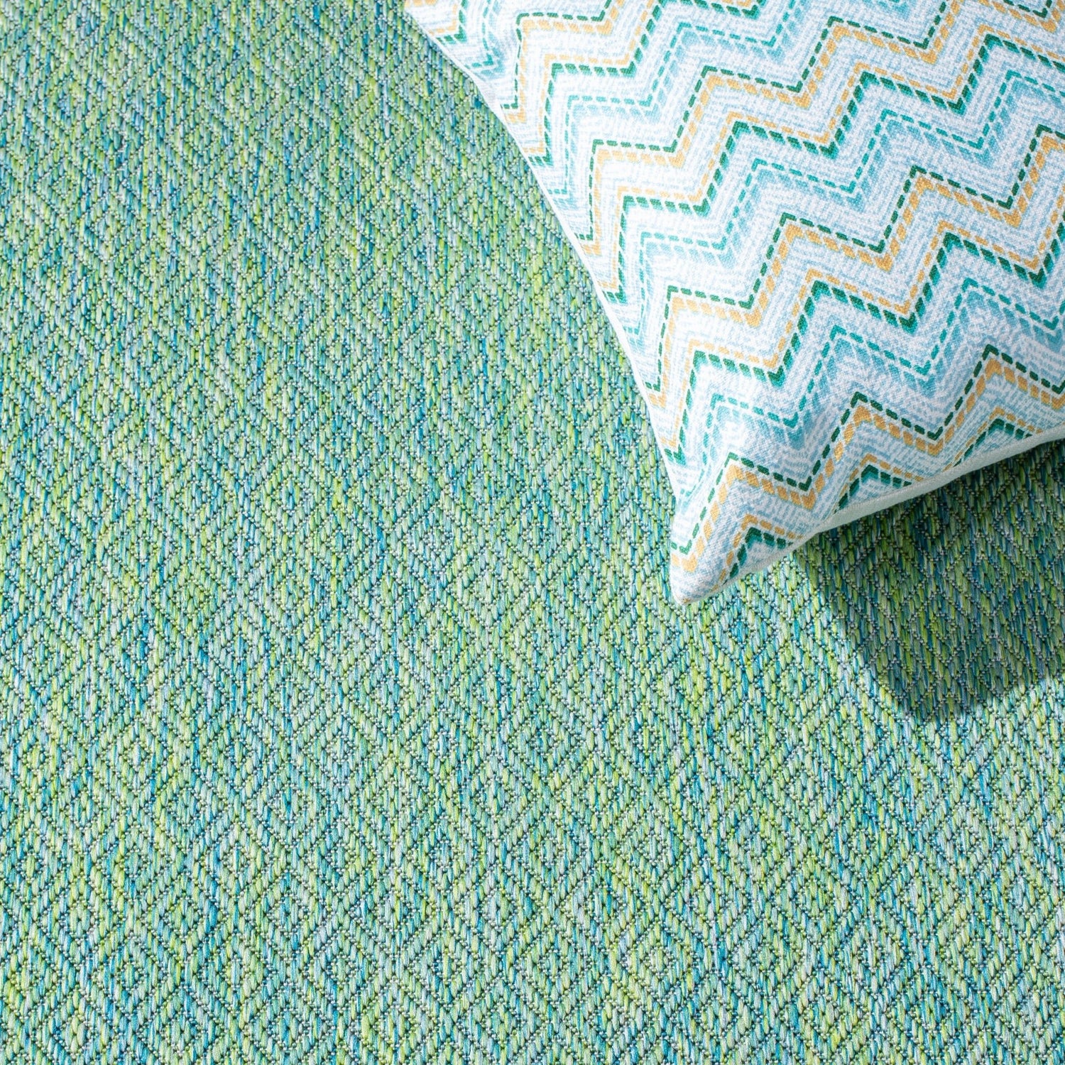 Safavieh Courtyard Cy8521 - 55722 Green/Blue Rugs - Safavieh - cy8521 - 55722 - 7r