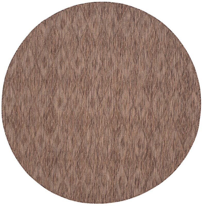 Safavieh Courtyard Cy8522 - 36322 Brown / Brown Rugs - Safavieh - cy8522 - 36322 - 7r