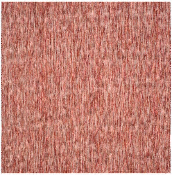 Safavieh Courtyard Cy8522 - 36522 Red / Red Rugs - Safavieh - cy8522 - 36522 - 7sq
