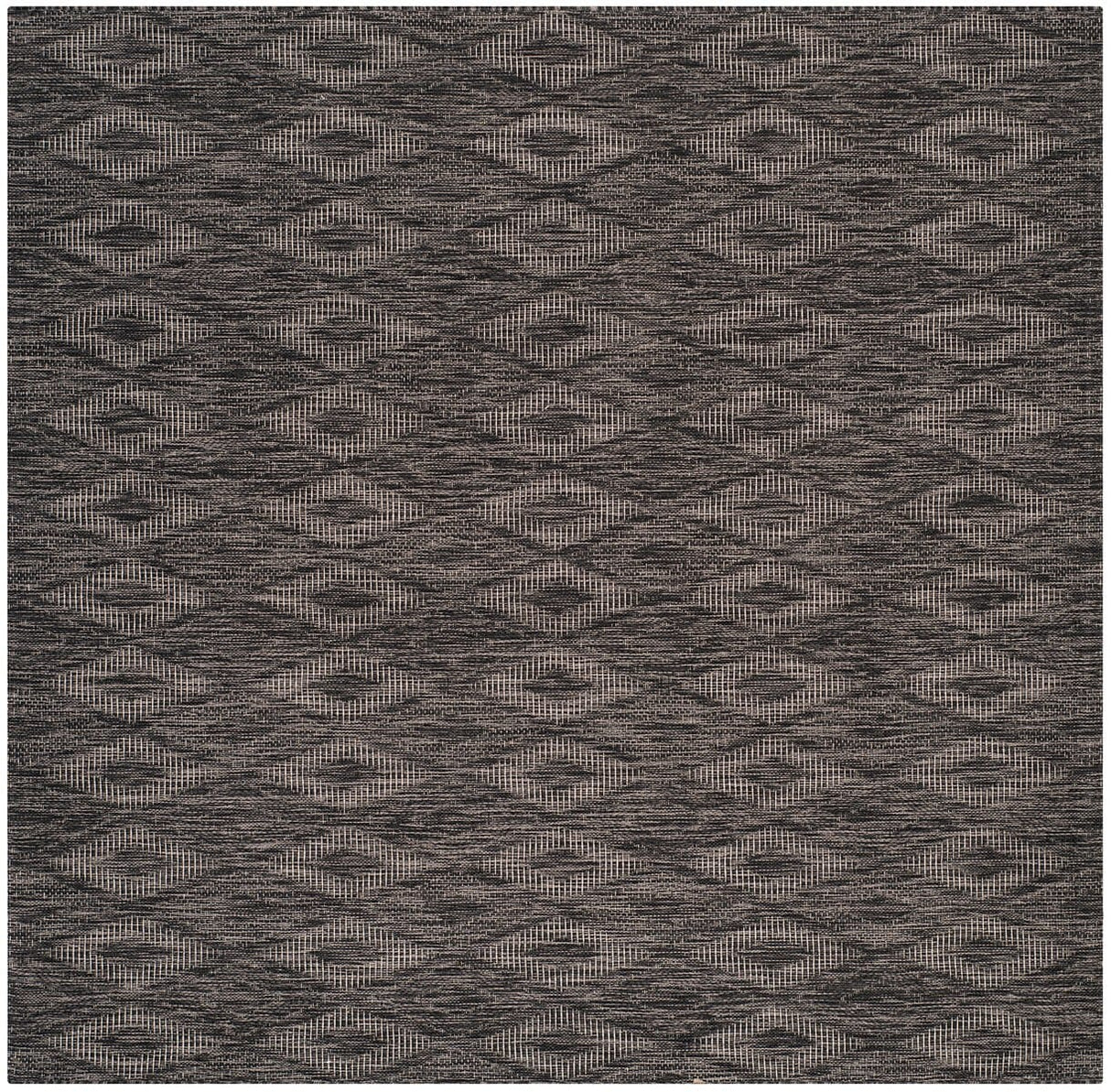 Safavieh Courtyard Cy8522 - 36622 Black / Black Rugs - Safavieh - cy8522 - 36622 - 5sq