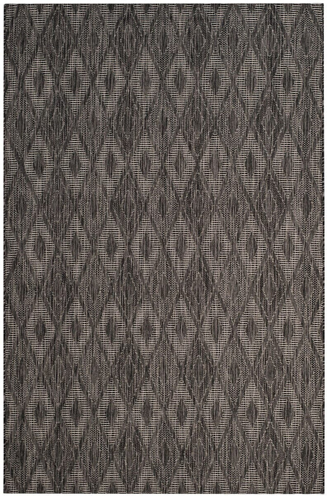 Safavieh Courtyard Cy8522 - 36622 Black / Black Rugs - Safavieh - cy8522 - 36622 - 7sq