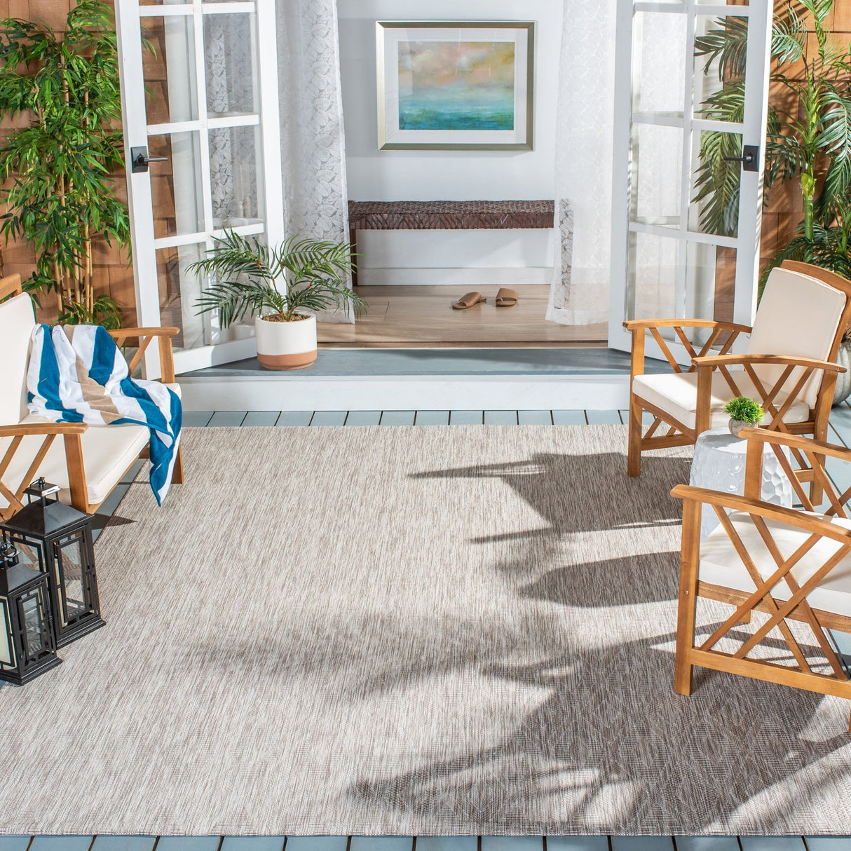 Safavieh Courtyard Cy8522 Beige/Beige Rug - Safavieh - cy8522 - 36311 - 810