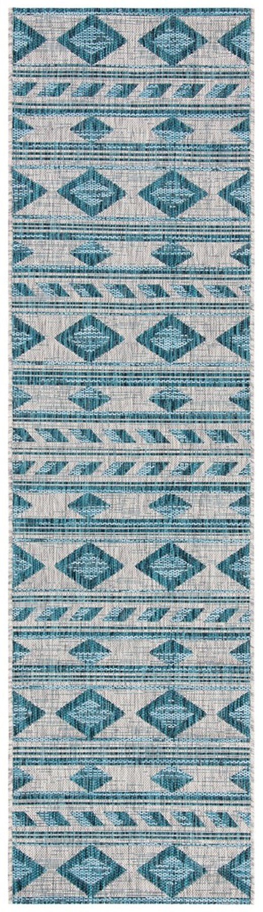Safavieh Courtyard Cy8529 - 37212 Grey/Teal Rugs - Safavieh - cy8529 - 37212 - 2