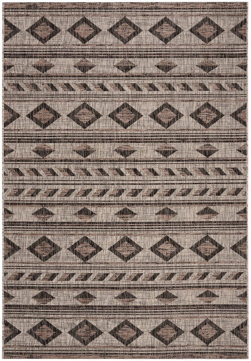 Safavieh Courtyard Cy8529 - 37612 Grey / Black Rugs - Safavieh - cy8529 - 37612 - 2