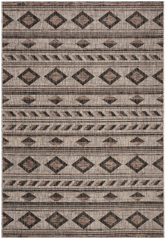 Safavieh Courtyard Cy8529 - 37612 Grey / Black Rugs - Safavieh - cy8529 - 37612 - 2