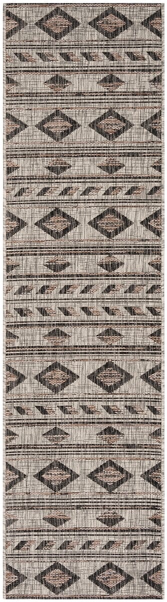 Safavieh Courtyard Cy8529 - 37612 Grey / Black Rugs - Safavieh - cy8529 - 37612 - 3