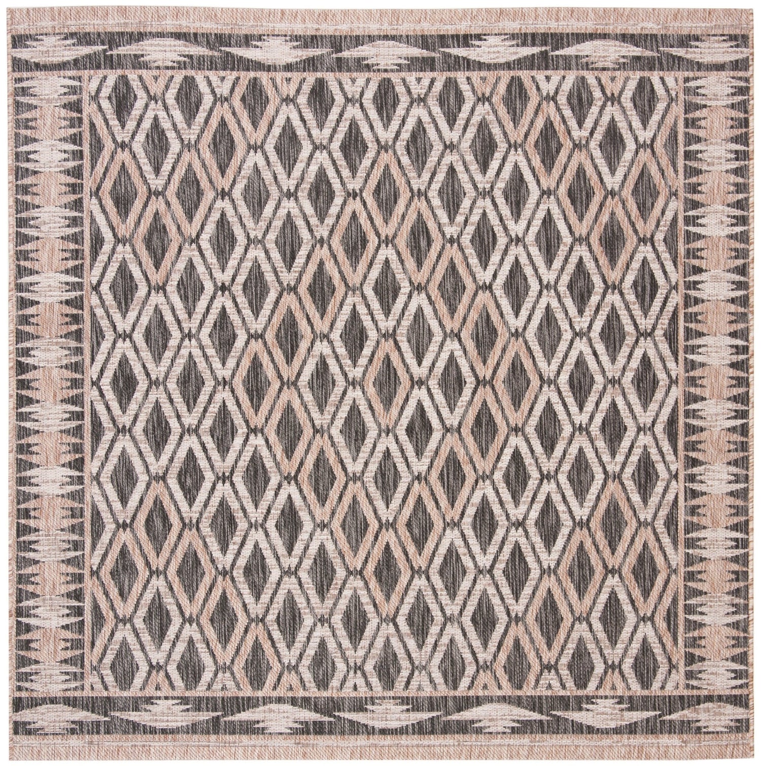 Safavieh Courtyard Cy8531 Black/Natural Rug - Safavieh - cy8531 - 37321 - 2