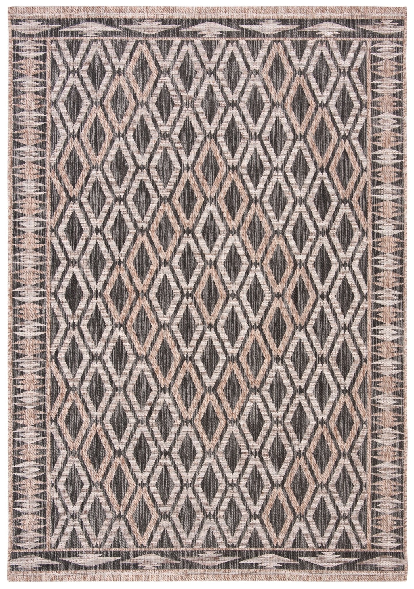 Safavieh Courtyard Cy8531 Black/Natural Rug - Safavieh - cy8531 - 37321 - 2