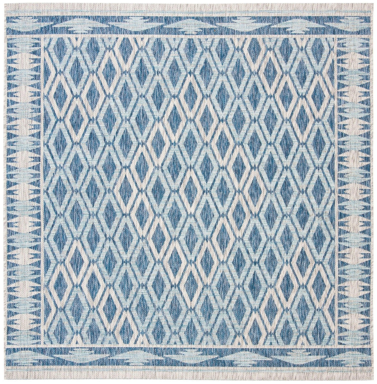 Safavieh Courtyard Cy8531 Navy/Grey Rug - Safavieh - cy8531 - 36821 - 4sq