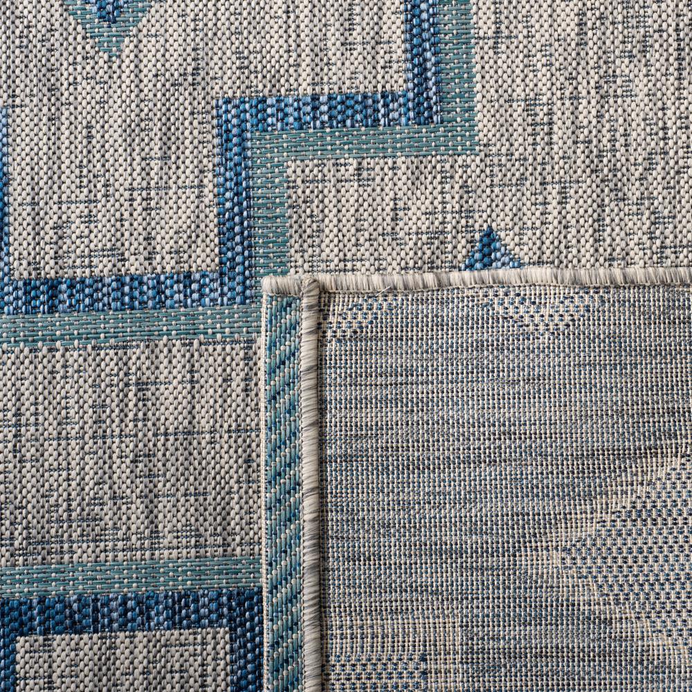 Safavieh Courtyard Cy8533 - 36812 Grey/Aqua Rugs - Safavieh - cy8533 - 36812 - 7r