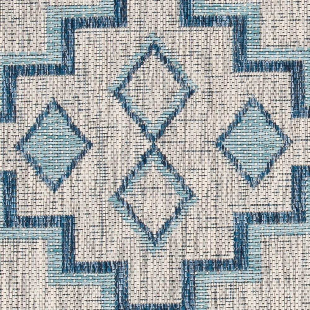 Safavieh Courtyard Cy8533 - 36812 Grey/Aqua Rugs - Safavieh - cy8533 - 36812 - 7r