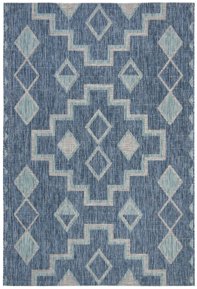 Safavieh Courtyard Cy8533 - 39421 Navy/Aqua Rugs - Safavieh - cy8533 - 39421 - 2