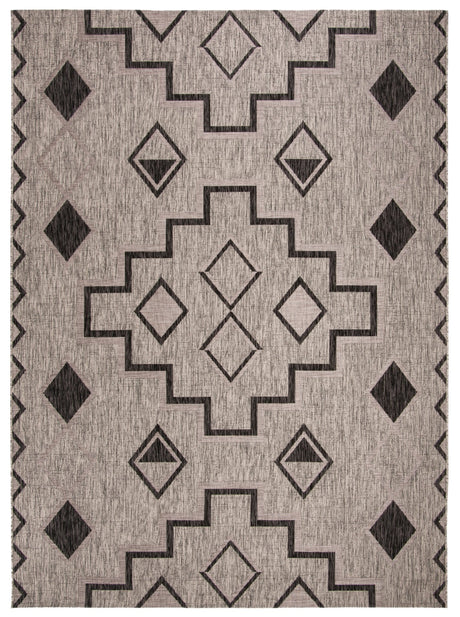 Safavieh Courtyard Cy8533 Grey/Black Rug - Safavieh - cy8533 - 37612 - 4r