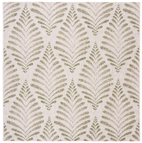 Safavieh Courtyard Cy8545 Beige/Green Rug - Safavieh - cy8545 - 37912 - 7sq