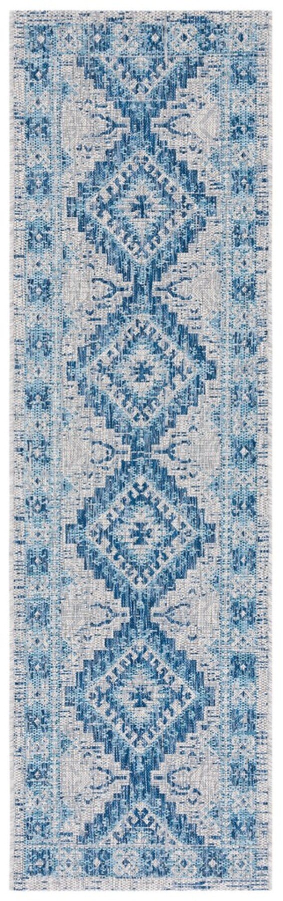 Safavieh Courtyard Cy8546 - 36812 Light Grey/Blue Rugs - Safavieh - cy8546 - 36812 - 27