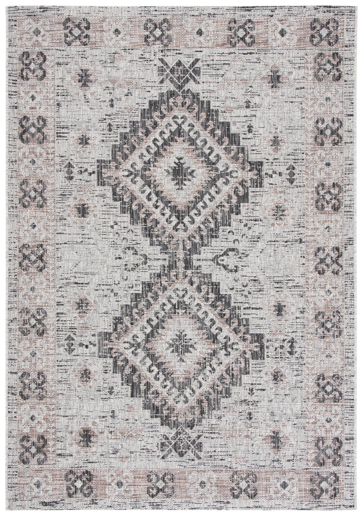 Safavieh Courtyard Cy8546 - 37613 Light Grey/Light Beige Rugs - Safavieh - cy8546 - 37613 - 2