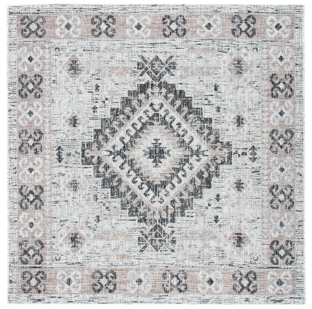 Safavieh Courtyard Cy8546 - 37613 Light Grey/Light Beige Rugs - Safavieh - cy8546 - 37613 - 7sq