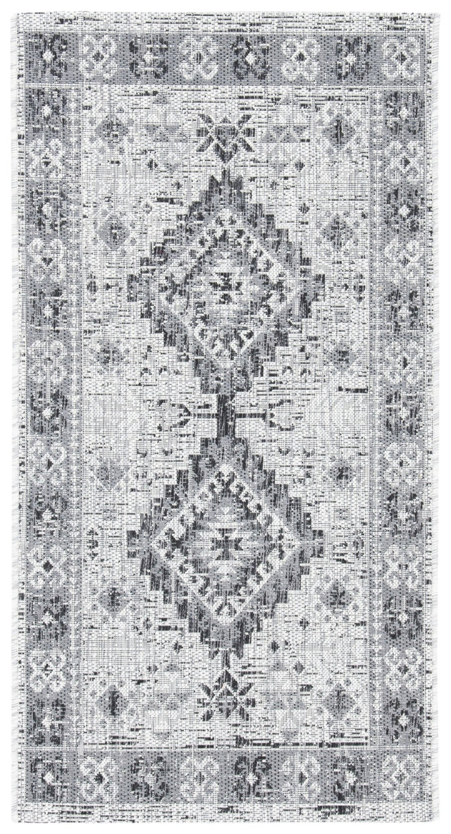 Safavieh Courtyard Cy8546 Light Grey/Charcoal Rug - Safavieh - cy8546 - 37612 - 7r