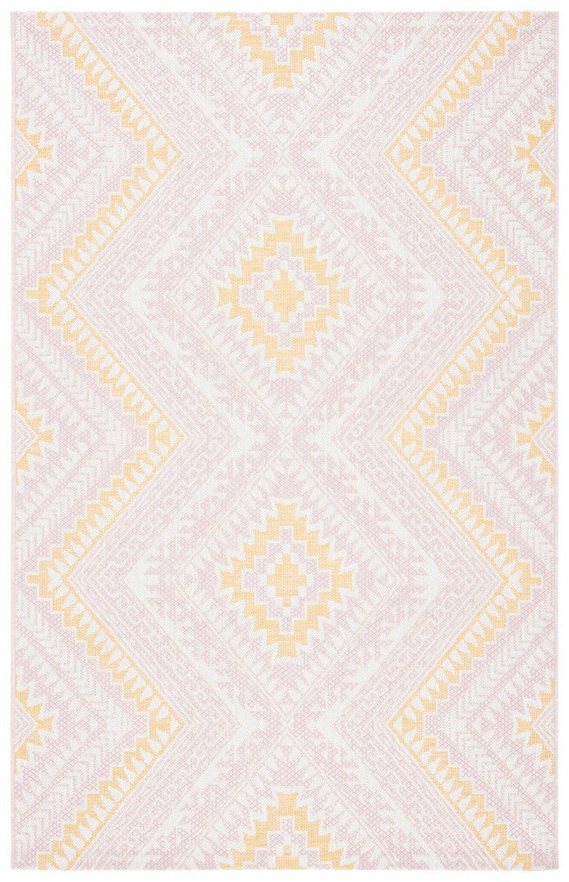 Safavieh Courtyard Cy8548 - 56221 Pink/Gold Rugs - Safavieh - cy8548 - 56221 - 4