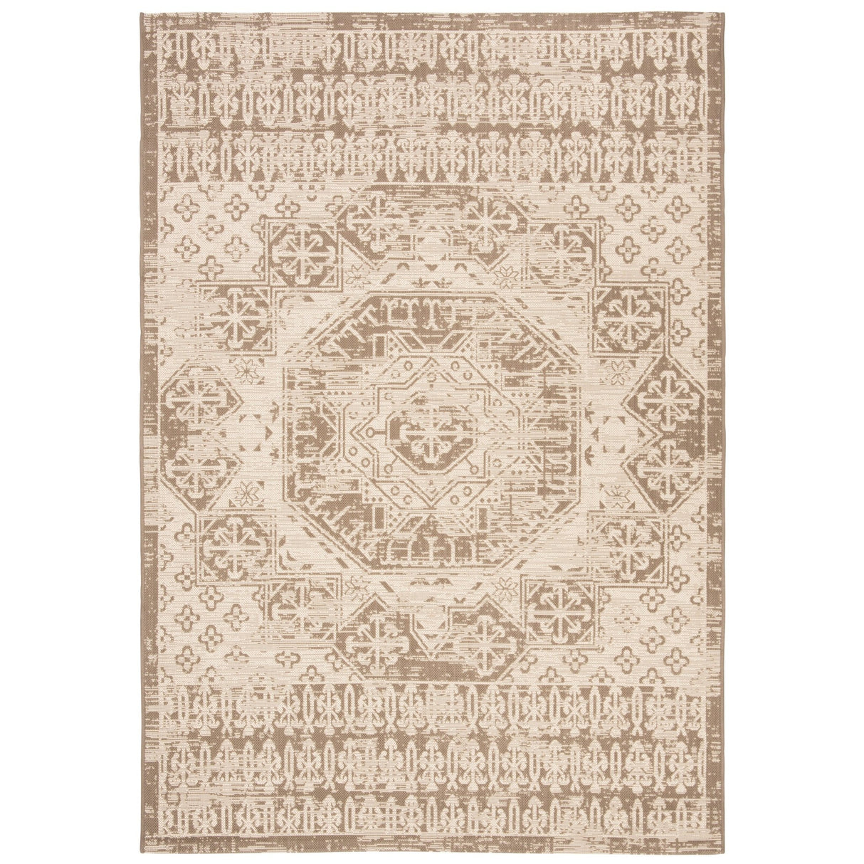 Safavieh Courtyard Cy8578 - 07912 Beige/Mocha Rugs - Safavieh - cy8578 - 07912 - 5