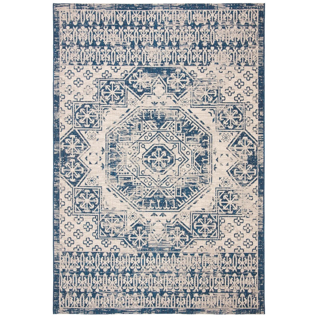Safavieh Courtyard Cy8578 - 25812 Beige/Navy Rugs - Safavieh - cy8578 - 25812 - 5