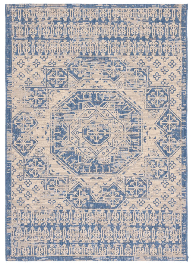 Safavieh Courtyard Cy8578 Beige/Blue Rug - Safavieh - cy8578 - 23312 - 5