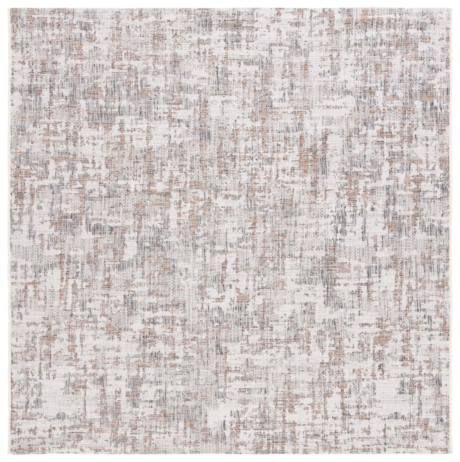 Safavieh Courtyard Cy8580 - 59012 Ivory/Dark Grey Brown Rug - Safavieh - cy8580 - 59012 - 7r