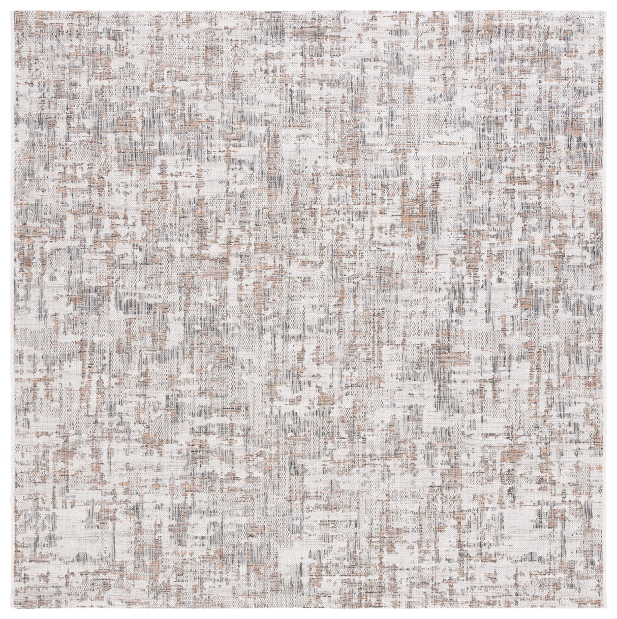 Safavieh Courtyard Cy8580 - 59012 Ivory/Dark Grey Brown Rug - Safavieh - cy8580 - 59012 - 7r