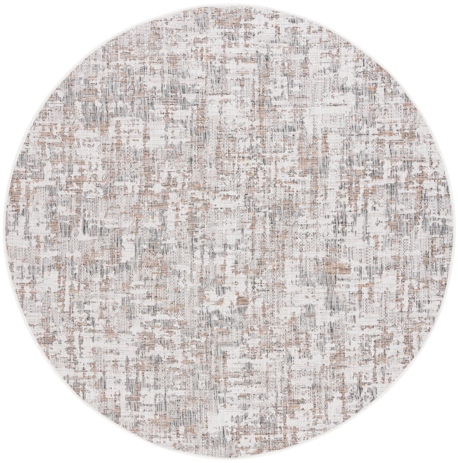 Safavieh Courtyard Cy8580 - 59012 Ivory/Dark Grey Brown Rug - Safavieh - cy8580 - 59012 - 7r