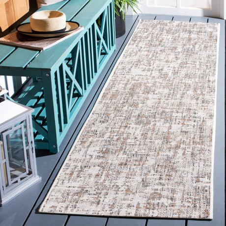 Safavieh Courtyard Cy8580 - 59012 Ivory/Dark Grey Brown Rug - Safavieh - cy8580 - 59012 - 7r