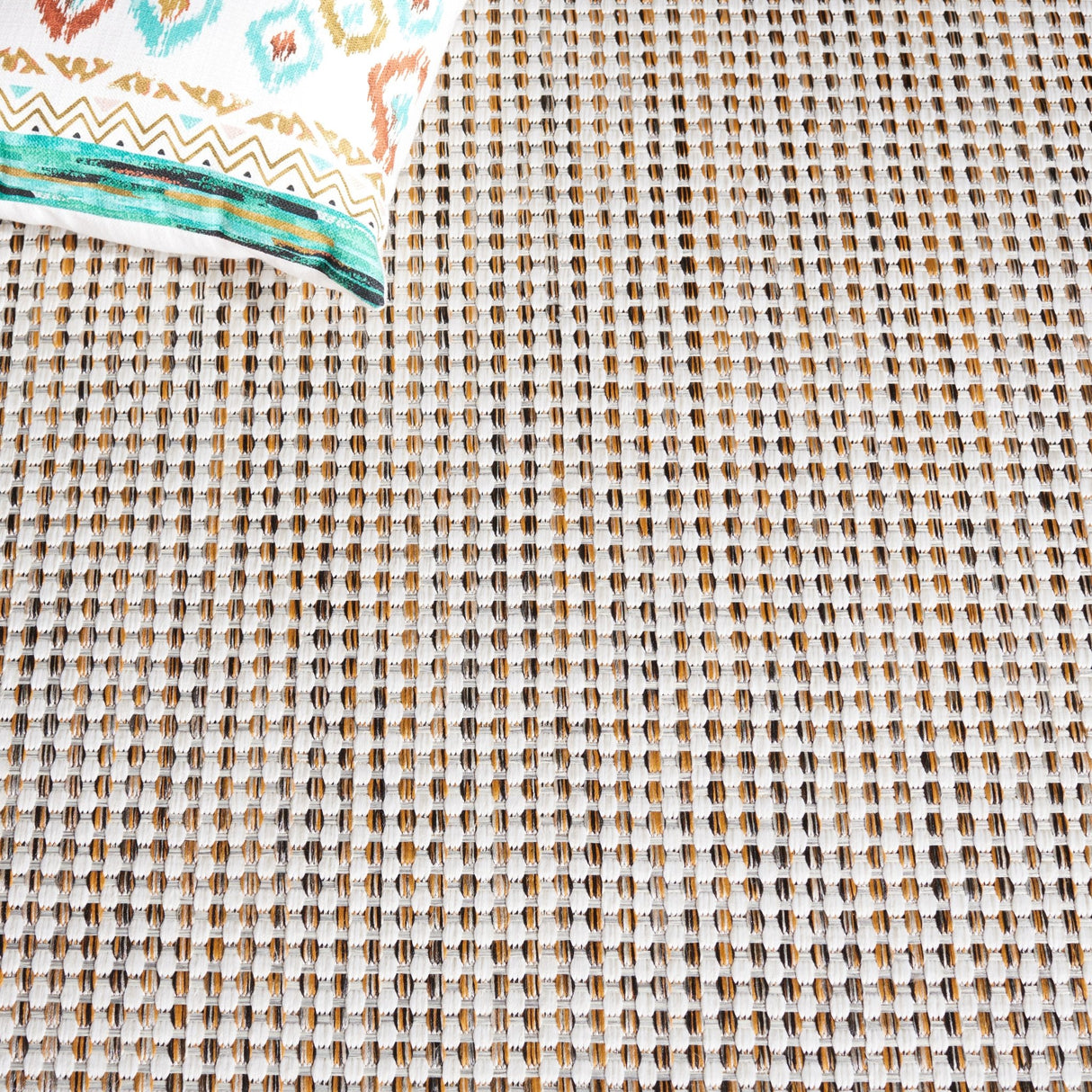 Safavieh Courtyard Cy8586 - 59321 Ivory Grey/Rust Rug - Safavieh - cy8586 - 59321 - 7r