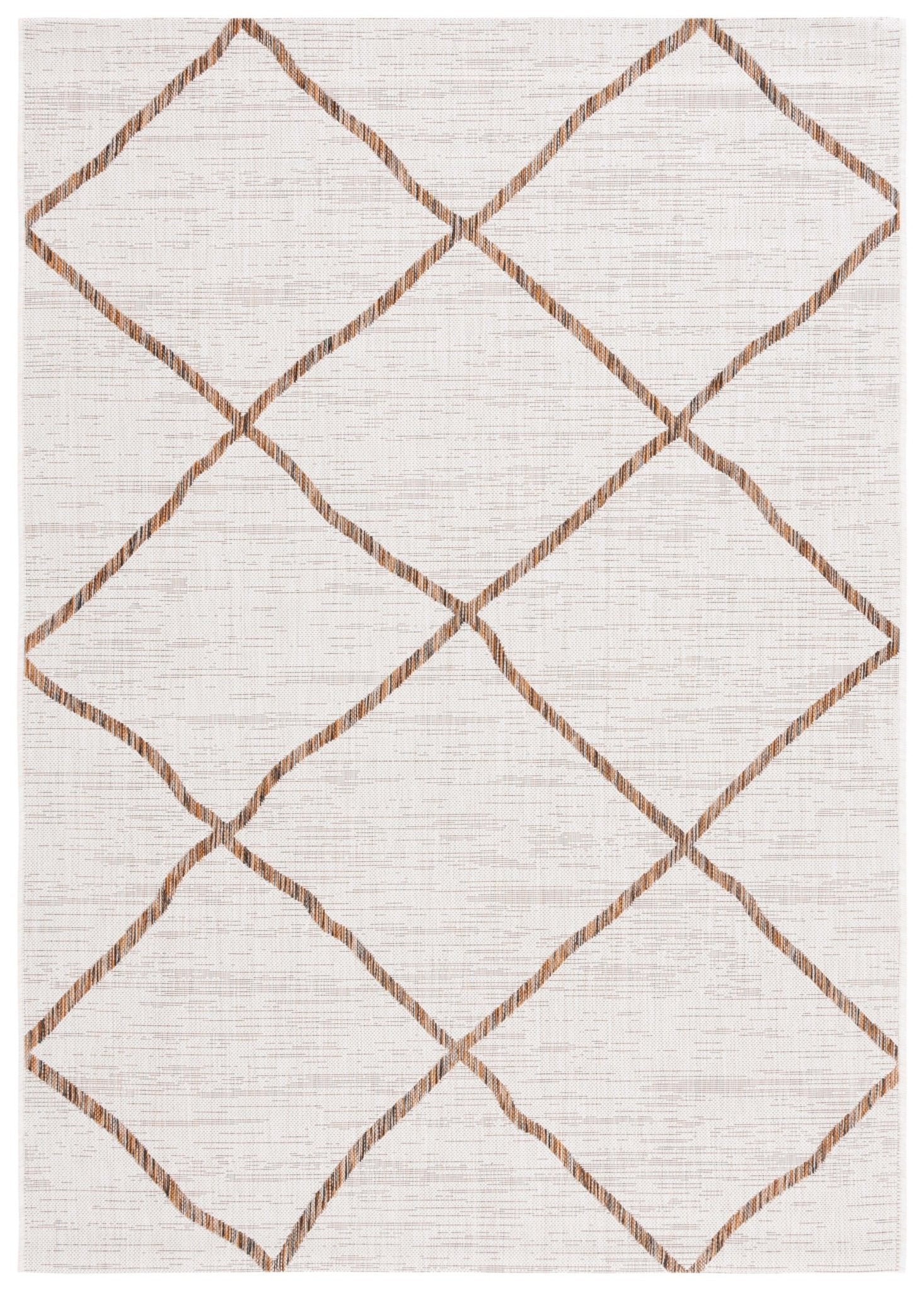 Safavieh Courtyard Cy8635 - 59312 Ivory/Brown Rug - Safavieh - cy8635 - 59312 - 4