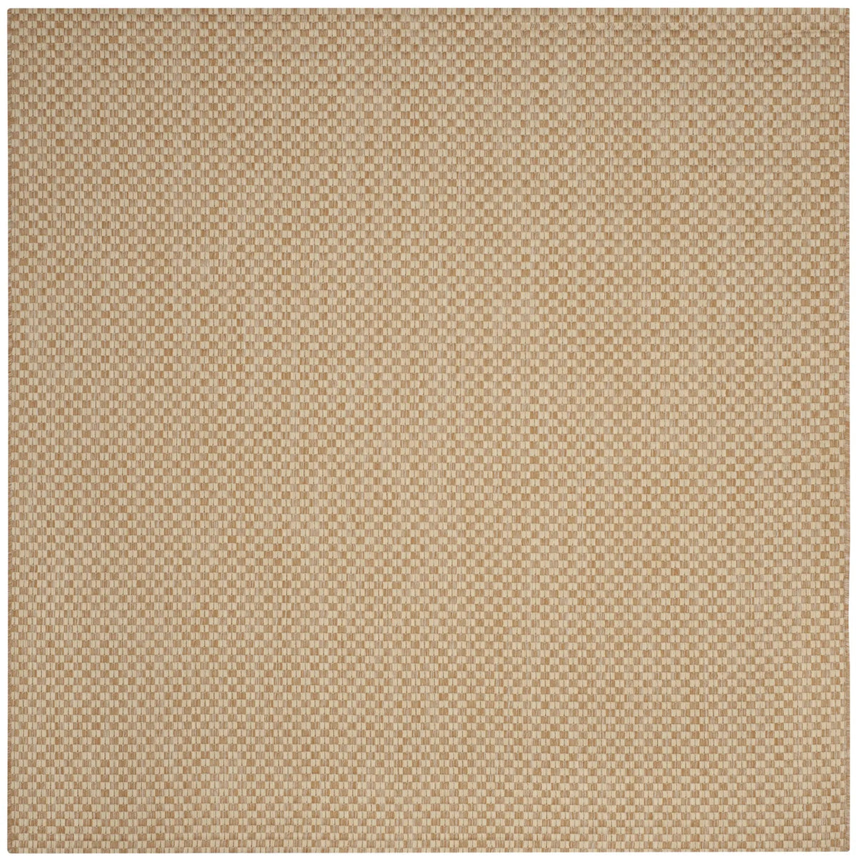 Safavieh Courtyard 6'-7" x 6'-7" Rug in Natural / Cream