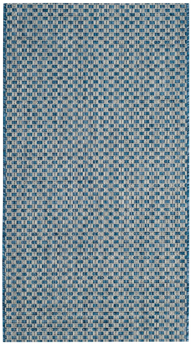 Safavieh Courtyard Cy8653 - 36821 Blue / Light Grey Rugs - Safavieh - cy8653 - 36821 - 28