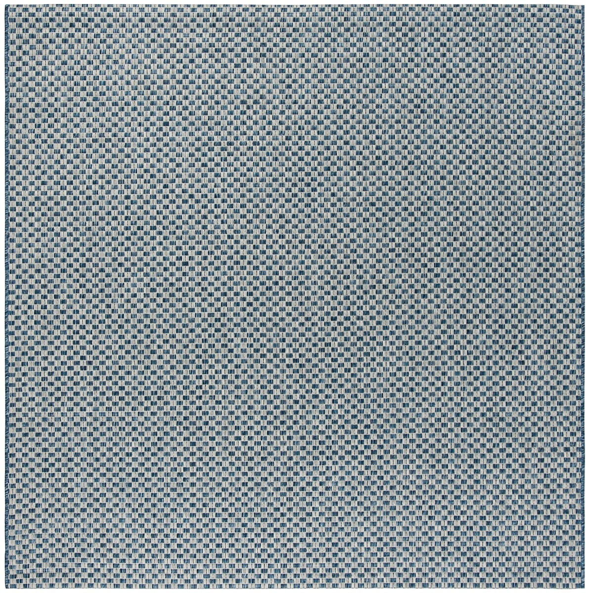 Safavieh Courtyard Cy8653 - 36821 Blue / Light Grey Rugs - Safavieh - cy8653 - 36821 - 5sq