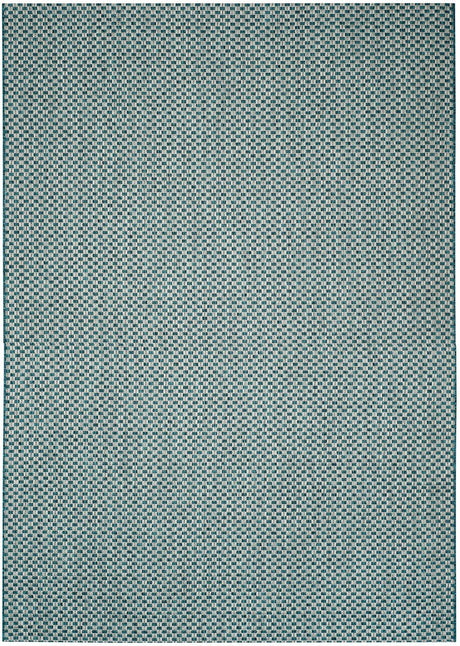 Safavieh Courtyard Cy8653 - 37221 Turquoise / Light Grey Rugs - Safavieh - cy8653 - 37221 - 2