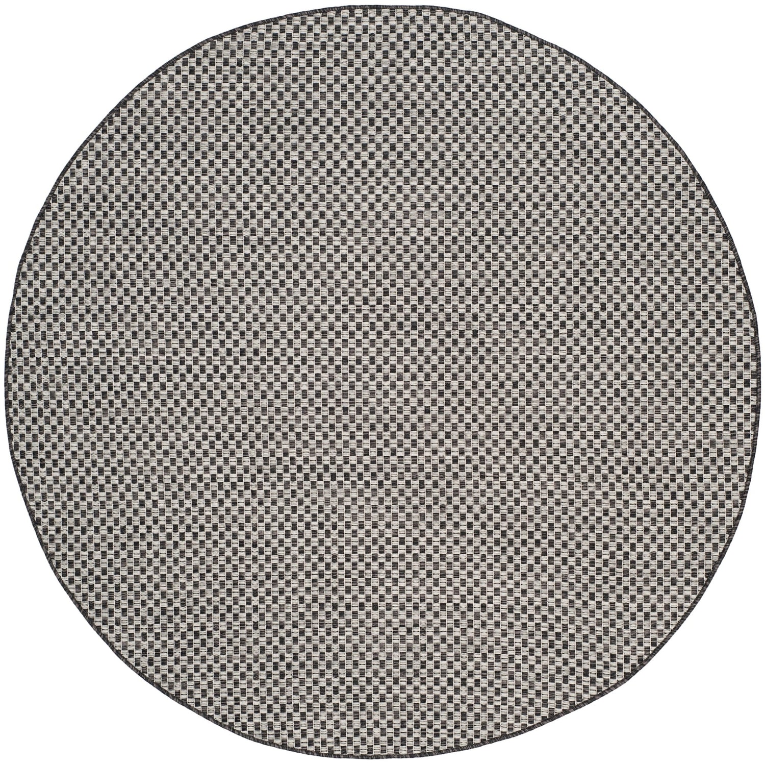 Safavieh Courtyard Cy8653 Black/Light Grey Rug - Safavieh - cy8653 - 37621 - 4r