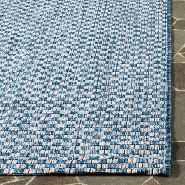 Safavieh Courtyard Cy8653 Blue/Light Grey Rug - Safavieh - cy8653 - 36821 - 4r