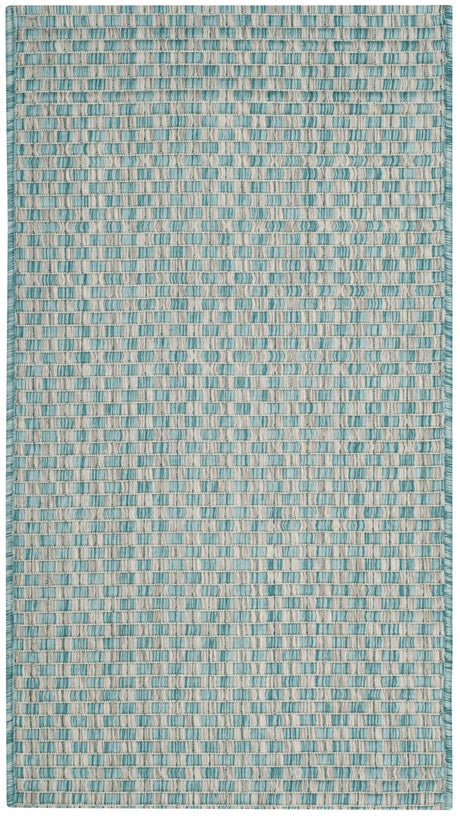 Safavieh Courtyard Cy8653 Light Blue/Light Grey Rug - Safavieh - cy8653 - 37121 - 4r