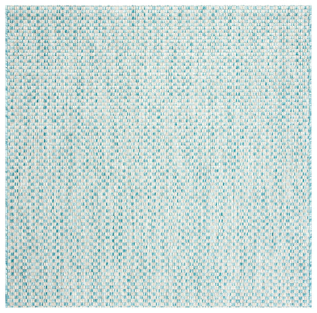 Safavieh Courtyard Cy8653 Light Blue/Light Grey Rug - Safavieh - cy8653 - 37121 - 4sq