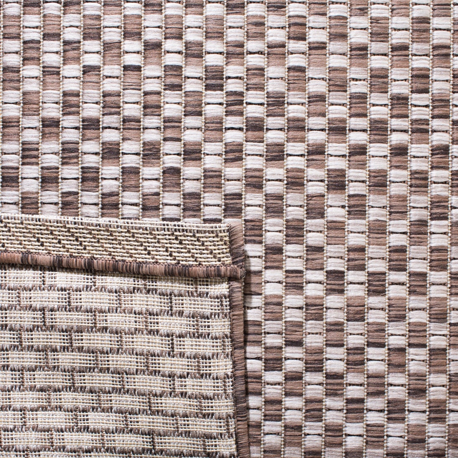 Safavieh Courtyard Cy8653 Light Brown/Light Grey Rug - Safavieh - cy8653 - 36321 - 5r
