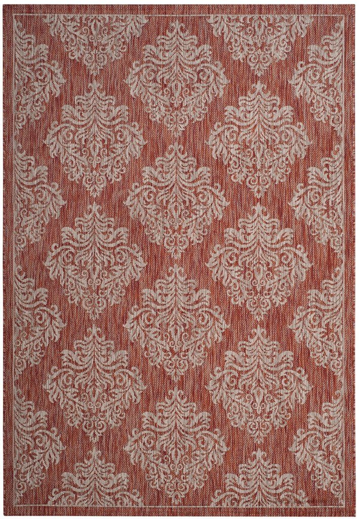 Safavieh Courtyard Cy8668 - 36521 Rust/Grey Rug - Safavieh - cy8668 - 36521 - 5