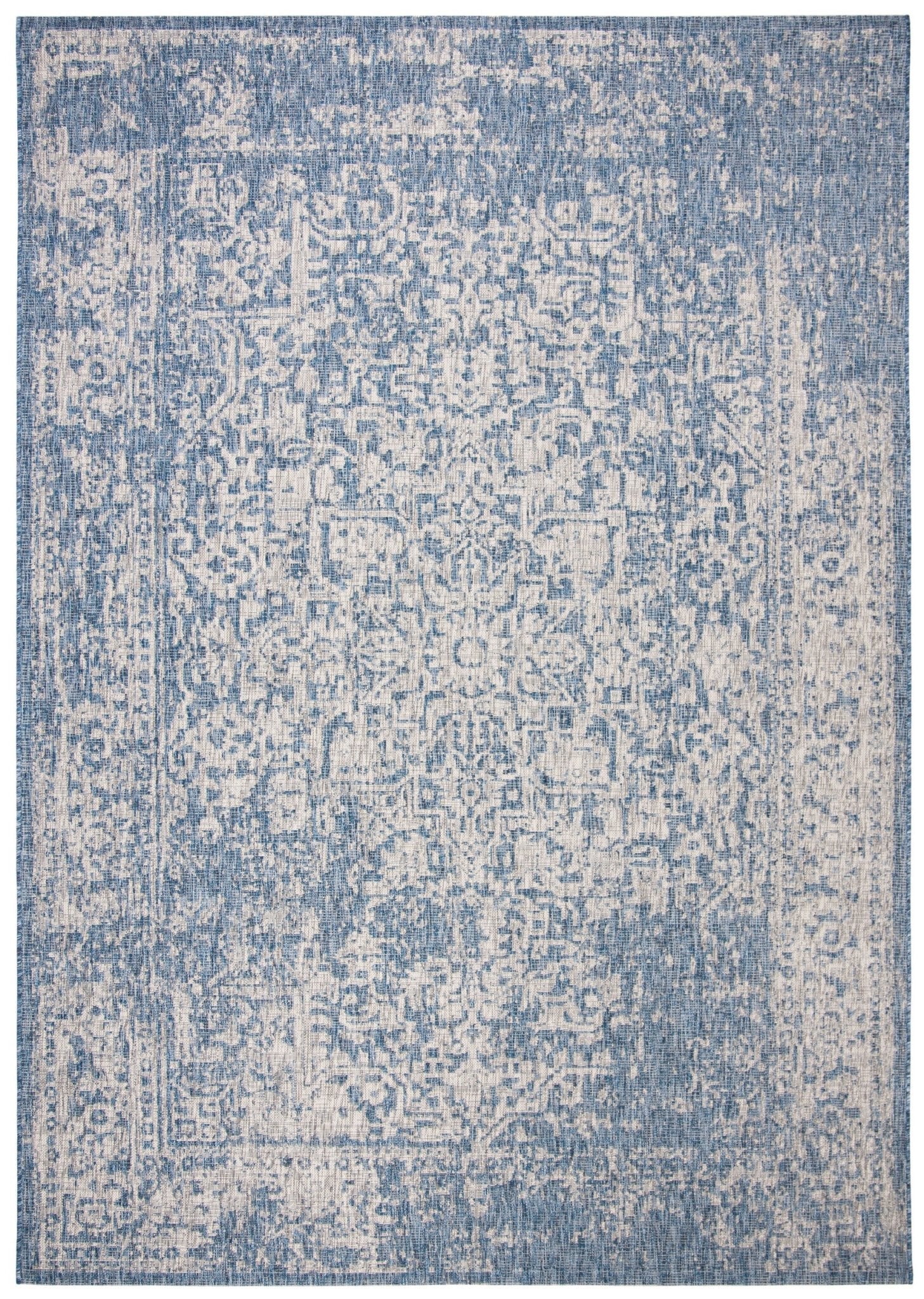 Safavieh Courtyard Cy8671 Navy/Grey Rug - Safavieh - cy8671 - 368 - 3
