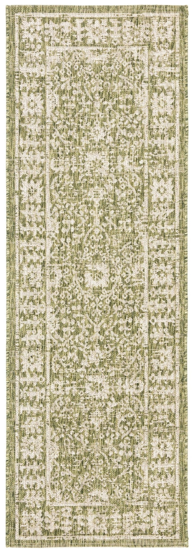 Safavieh Courtyard Cy8678 Green/Beige Rug - Safavieh - cy8678 - 379 - 4
