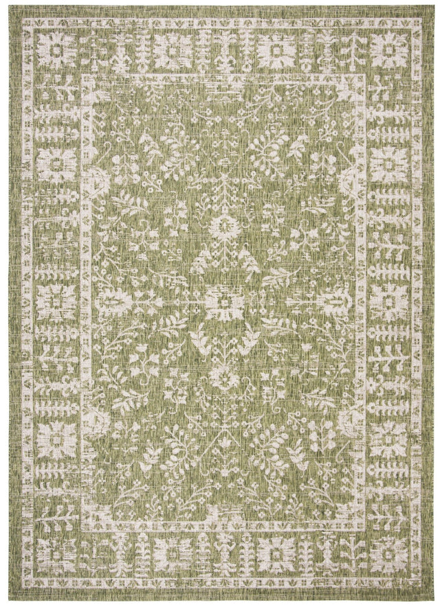 Safavieh Courtyard Cy8678 Green/Beige Rug - Safavieh - cy8678 - 379 - 4