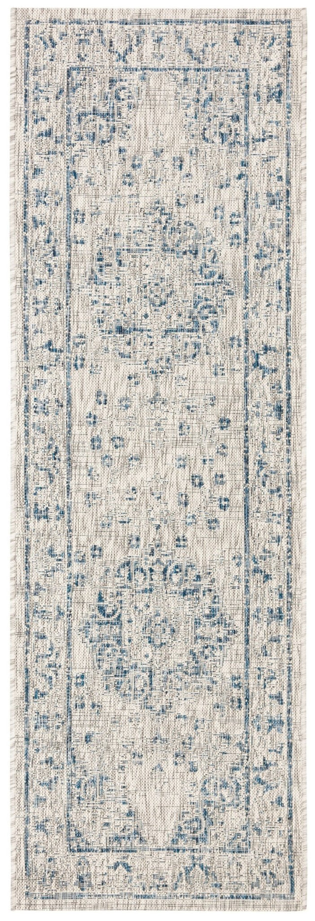 Safavieh Courtyard Cy8679 Grey/Navy Rug - Safavieh - cy8679 - 368 - 3