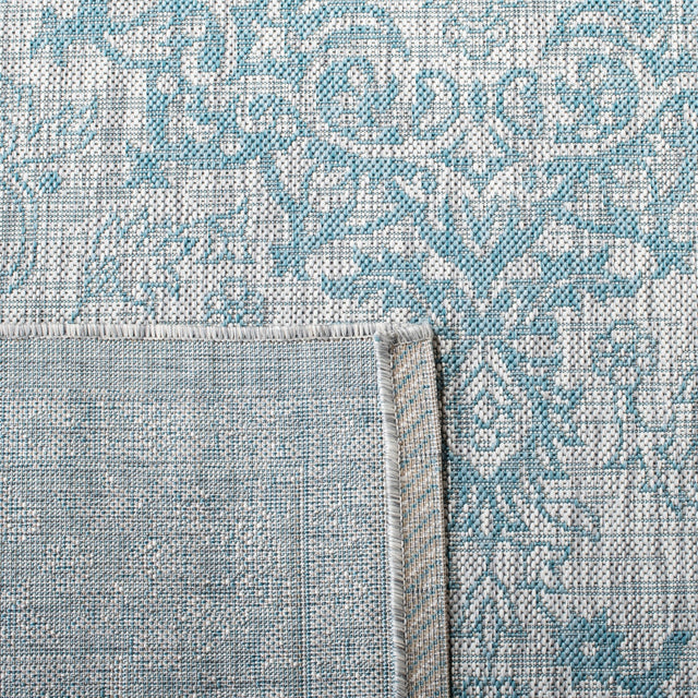 Safavieh Courtyard Cy8679 Light Grey/Aqua Rug - Safavieh - cy8679 - 37112 - 5